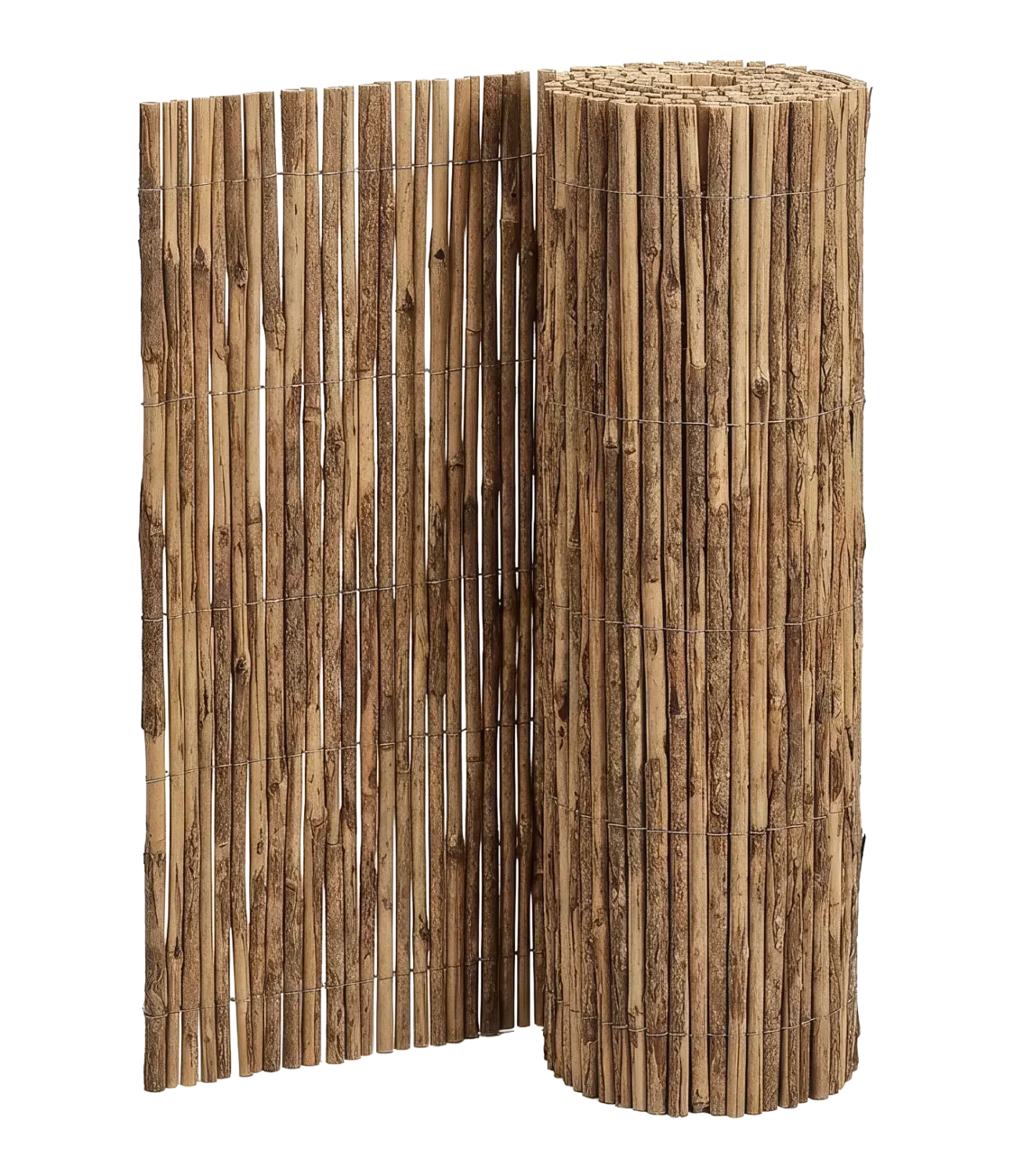 Καλαμωτή από χοντρό καλάμι με φλούδα για beach bar και ξενοδοχεία