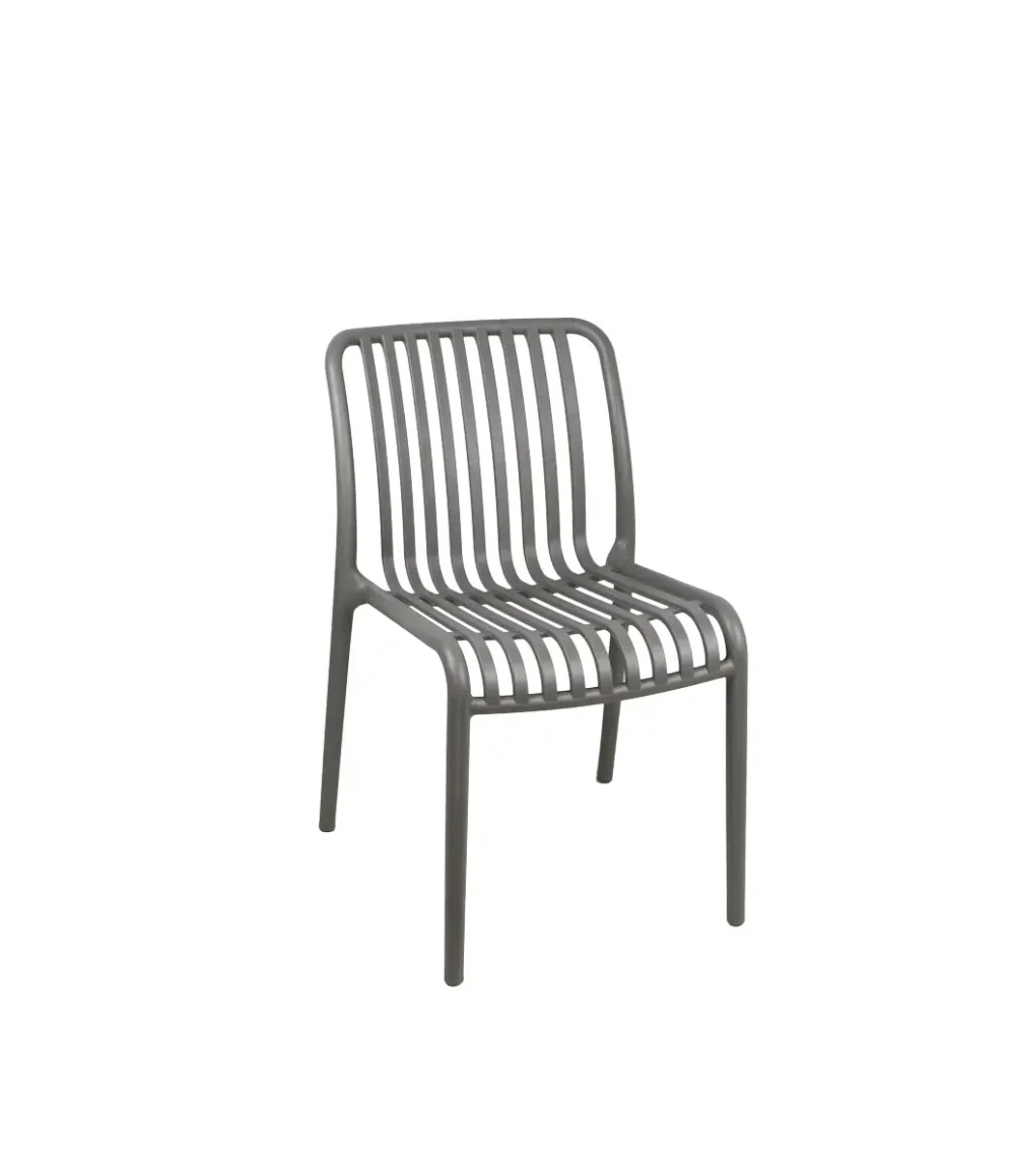 Καρέκλα pp λευκή-πράσινη-cappucino-ανθρακί απόχρωση