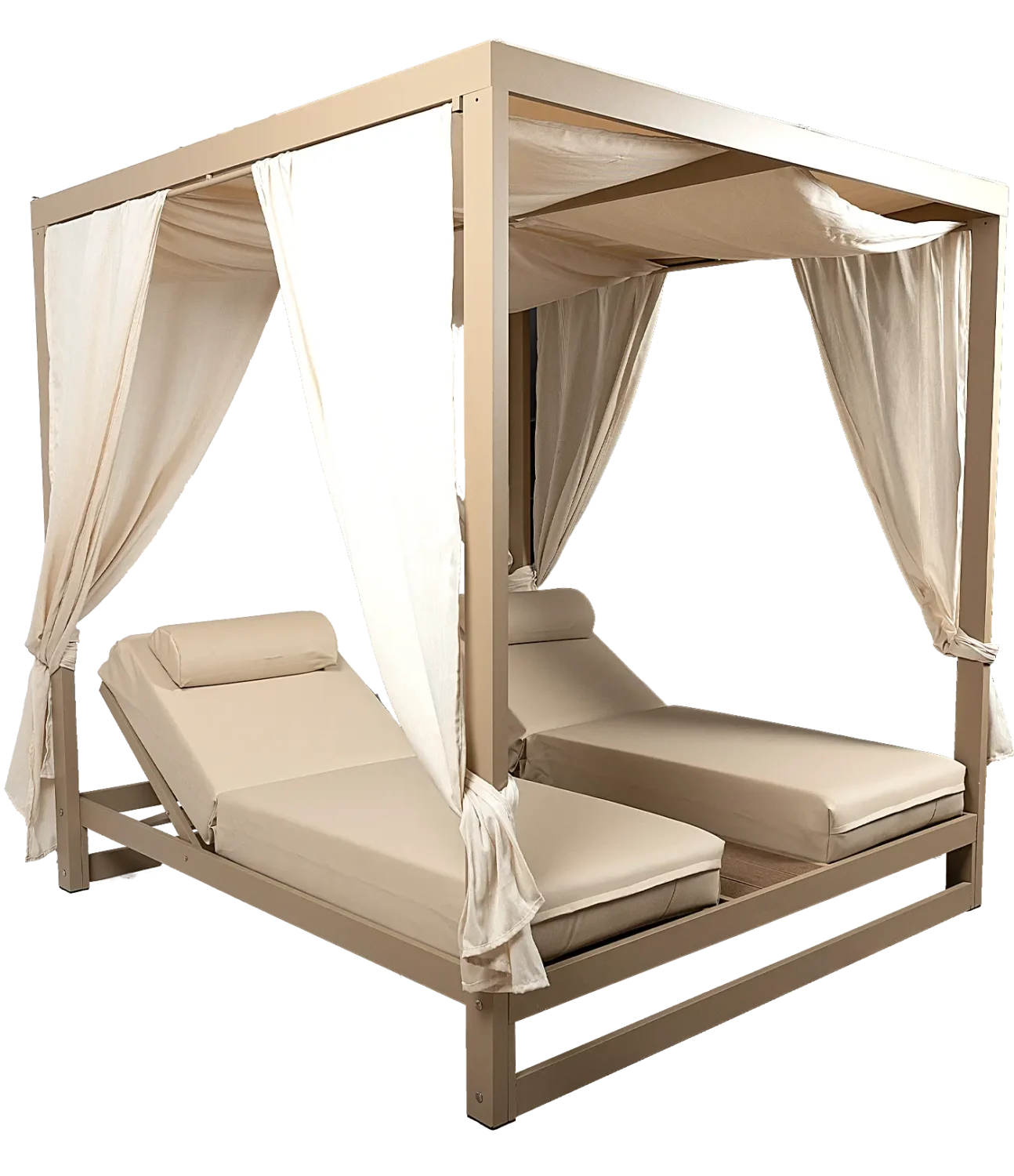 Ξαπλώστρα prive αλουμινίου για beach bar