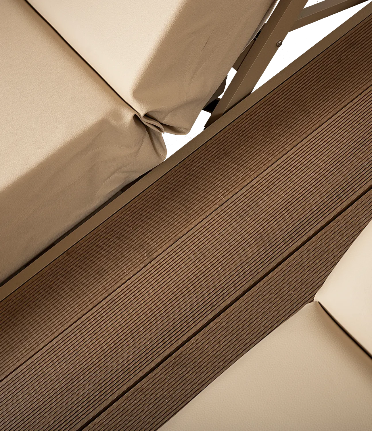 Ξαπλώστρα prive αλουμινίου για beach bar