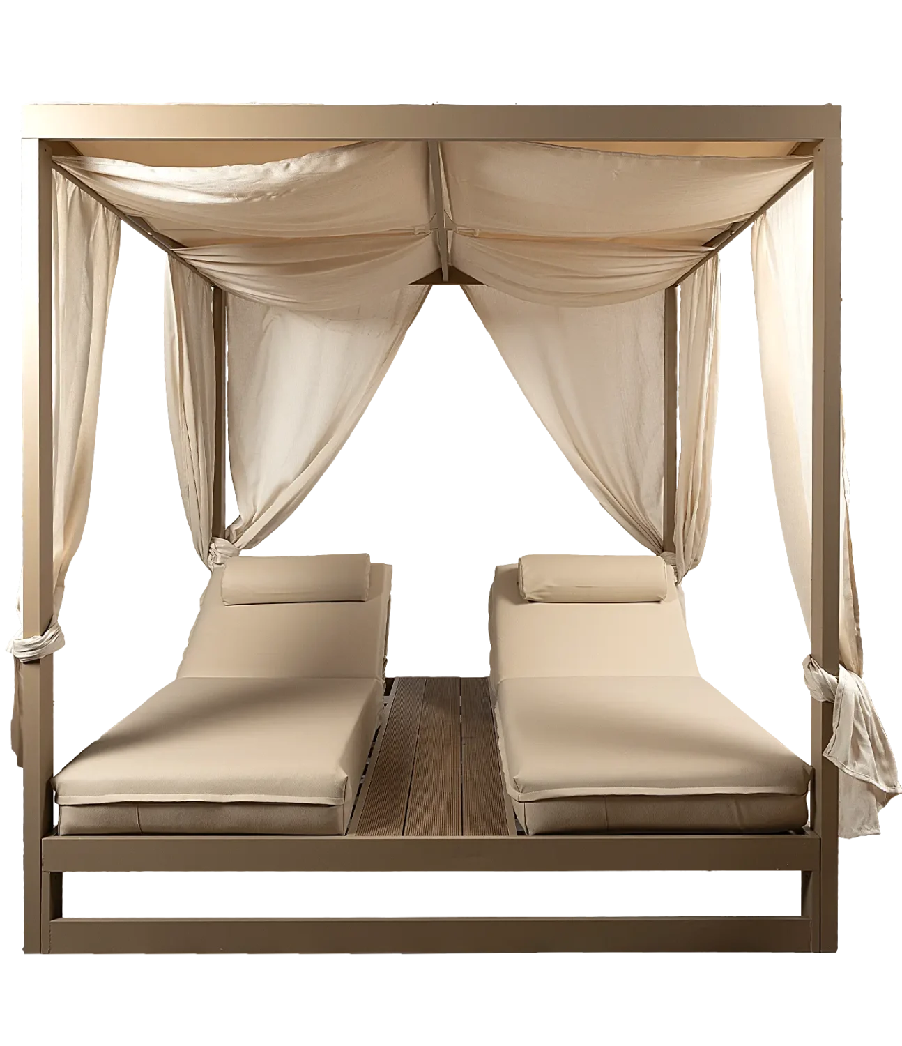 Ξαπλώστρα prive αλουμινίου για beach bar