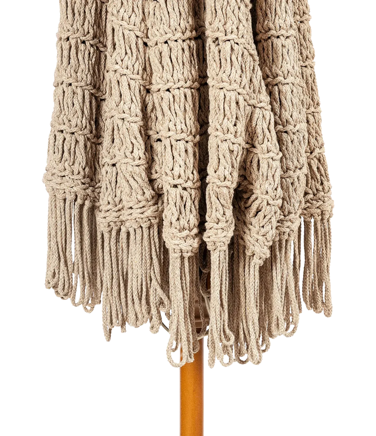 Πλεκτή ομπρέλα για beach bar και ξενοδοχεία