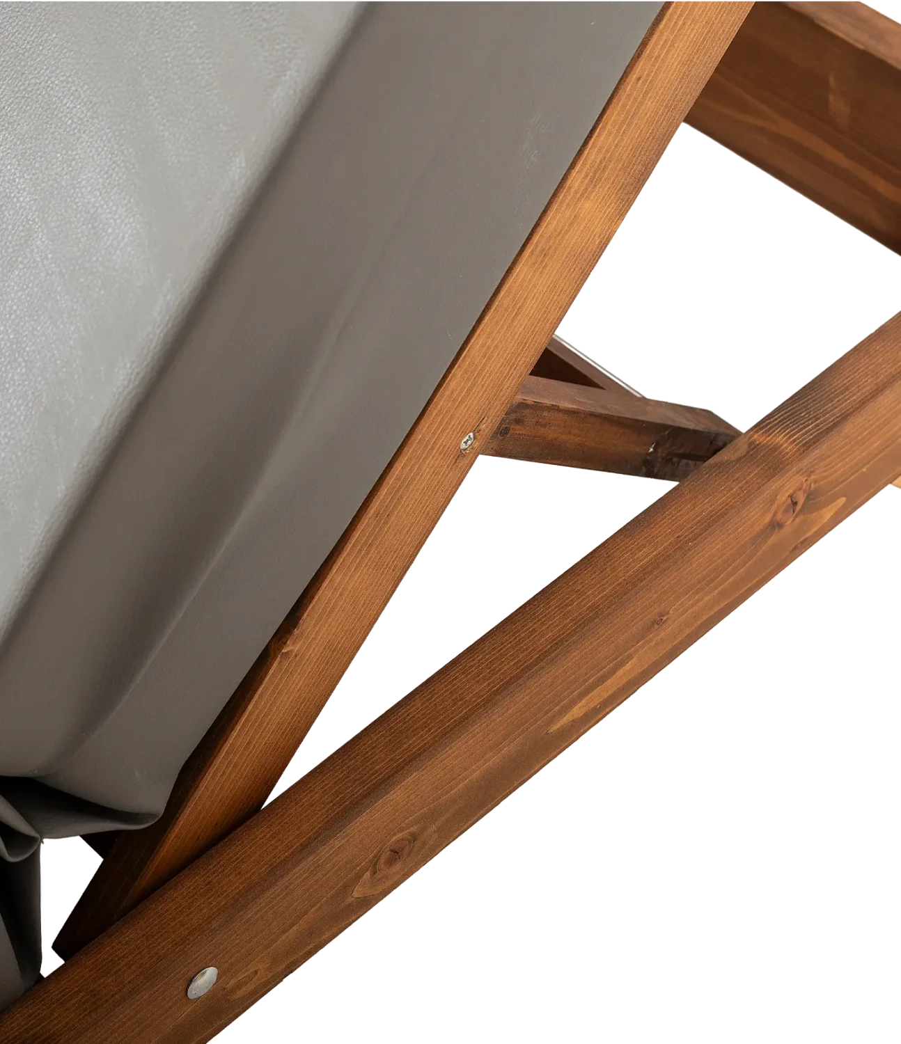 Ξύλινη ξαπλώστρα Κουφονήσια. Για beach bar και ξενοδοχεία